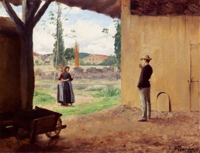 Lente door Emile Friant